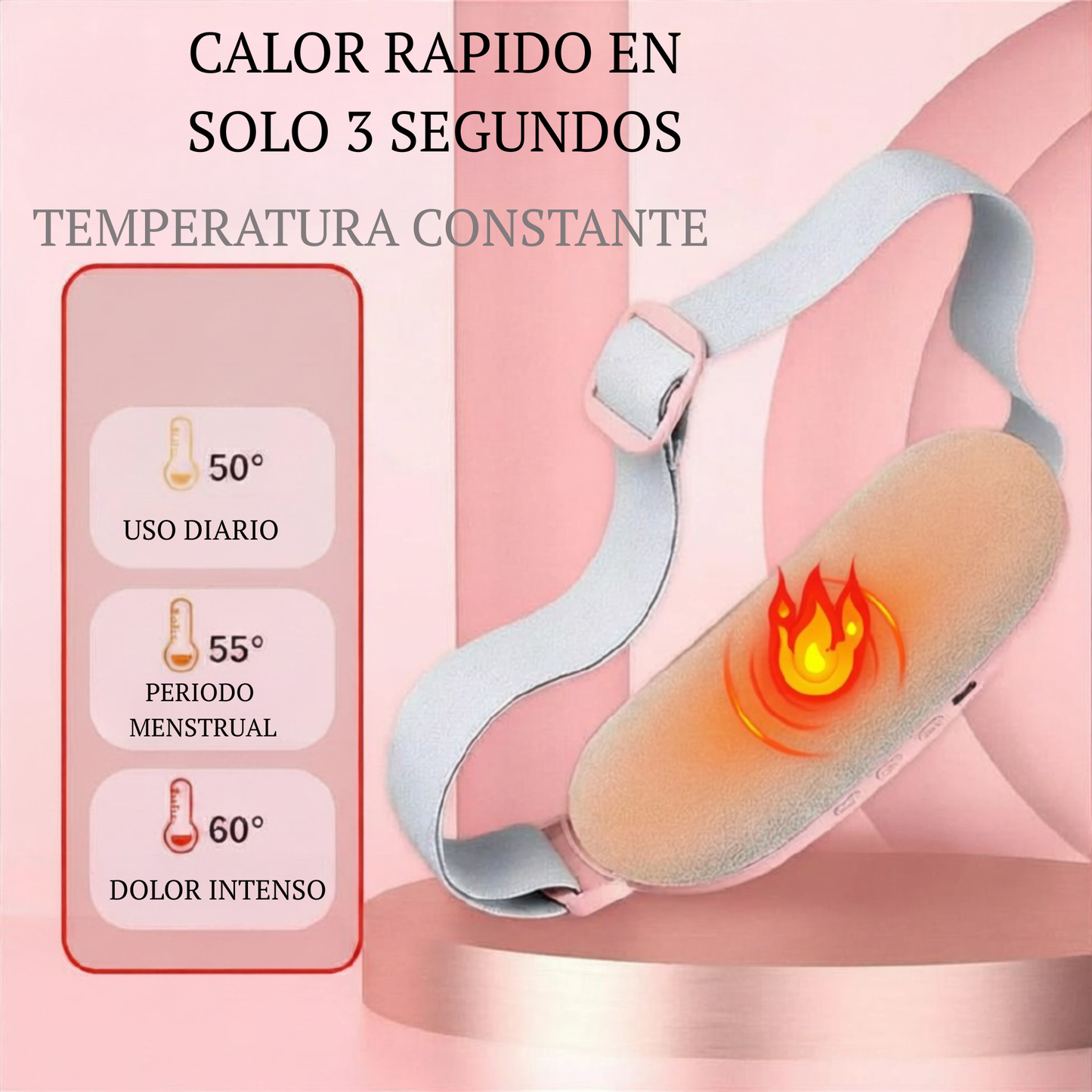 CINTURON TERMICO CON VIBRACION